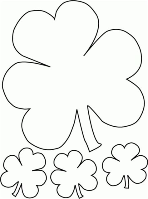 St Patricks Day Coloring Pages St Patrick Day Activities Shamrock