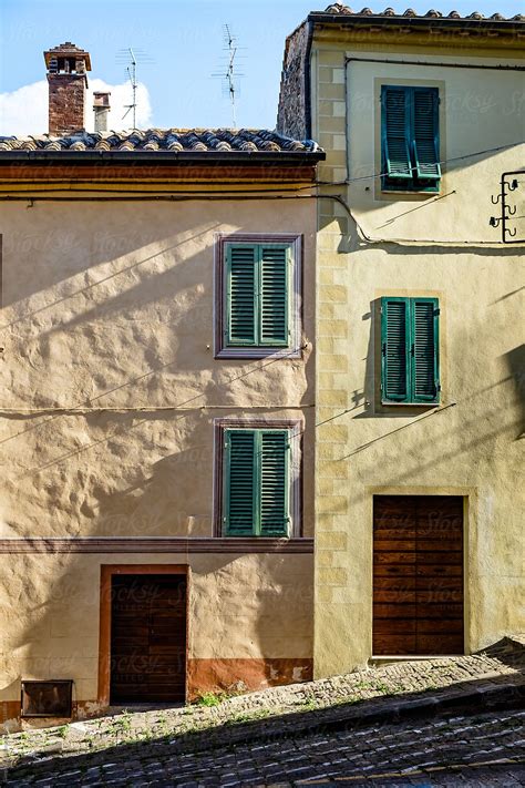 "Residential Building In Old Italian Town" by Stocksy Contributor ...