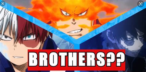 Do You Think Dabi Is Shouto Todorokis Brother Touya My Hero