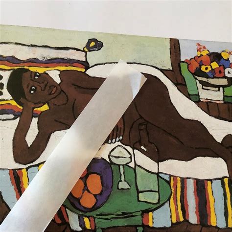 William Johnson Nude Mahlinda Art Print Abstract Expressionism Art Harlem Renaissance