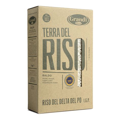 Rice Baldo 100% IGP - 1 Kg. in vacuum pack - Italian - Barbastel