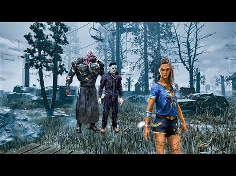 DBD Survivor Gameplay Against Myers Nemesis No Commentary YouTube