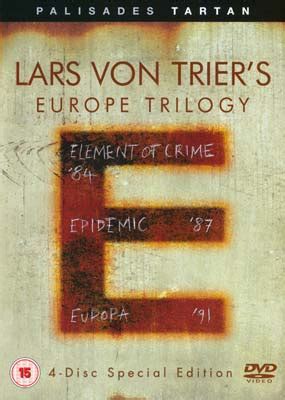 Lars Von Trier S Europe Trilogy 4 Disc DVD Laserdisken Dk Salg