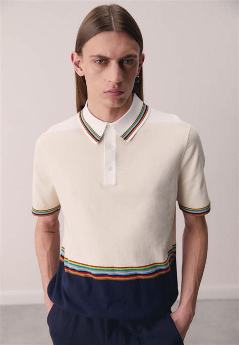 Paul Smith Polo Shirt Beige Uk