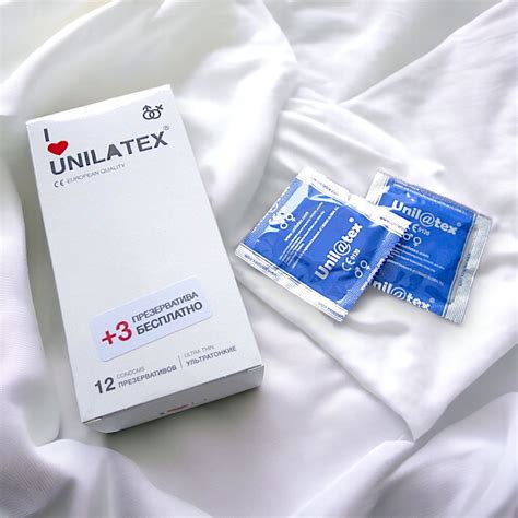 Презервативы ультратонкие Unilatex Utrathin для естественных ощущений ...