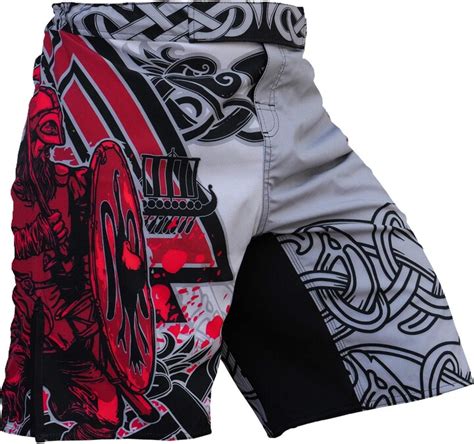 Hardcore Training Viking 2 0 Fight Shorts Men S Boxing MMA Combat BJJ