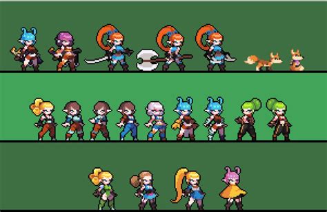 ArtStation - Explore | Pixel art characters, Pixel art tutorial, Pixel ...