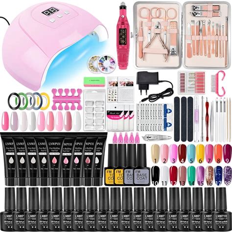 Manicure Set Acr Lico Nail Kit Ferramenta Nail Clipper Extens O Semi