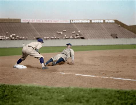 Babe Ruth Baseball Legend S Colorized X On Pro Kodak