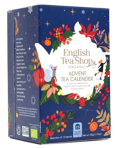 English Tea Shop Kalendarz Adwentowy Advent Calendar Saszetek