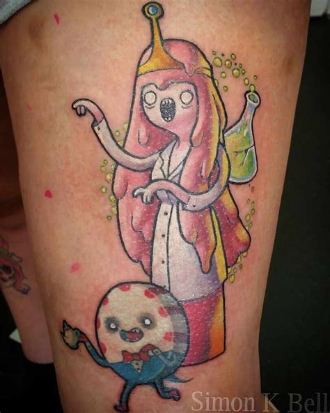 Best Adventure Time Tattoos Tattoo Insider Adventure Time Tattoo