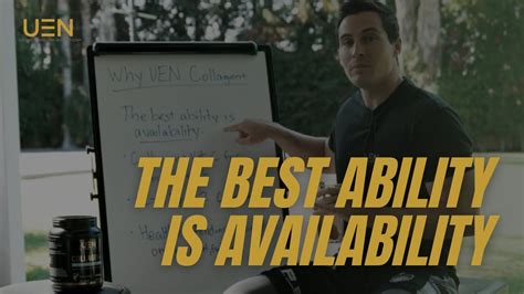 The Best Ability Is Availability YouTube