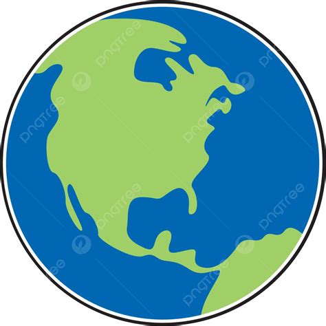 Planeta Tierra Dibujos Animados Planeta Tierra Naturaleza Vector Png