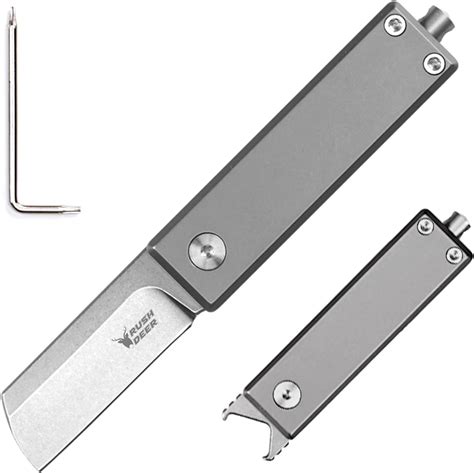 Rush Deer Pocket Knife Folding Utility Mini Knife With