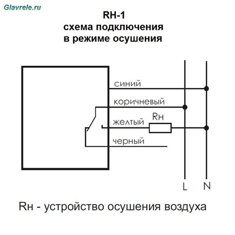 RH-1 реле контроля влажности купить в Москве по цене 3 290 руб., реле ...