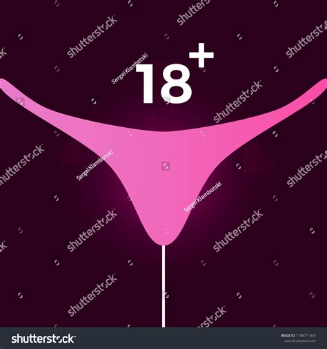 Vector Illustration Woman Silhouette Lingerie Icon Stock Vector Royalty Free