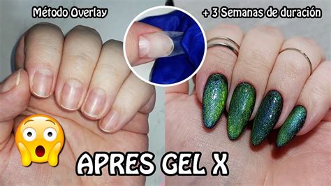 Tecnica APRES GEL X para PRINCIPIANTES PASO A PASO Uñas SOFT GEL