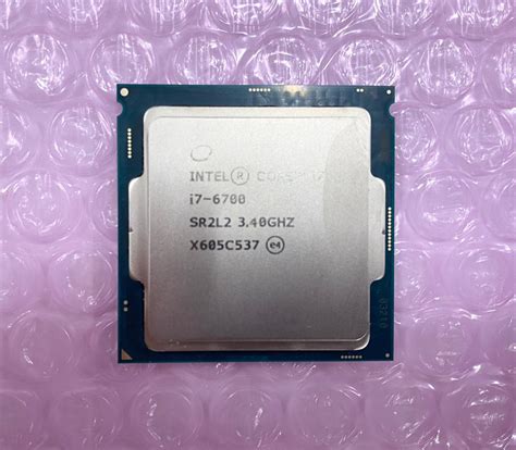 Yahooオークション Intel Cpu Core I7 6700 Sr2l2 340ghz 中古 動