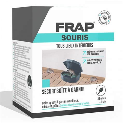 FRAP Securi'Box Duo In de Woning, 2 lokaasdozen voor muizen | MarketOnWeb