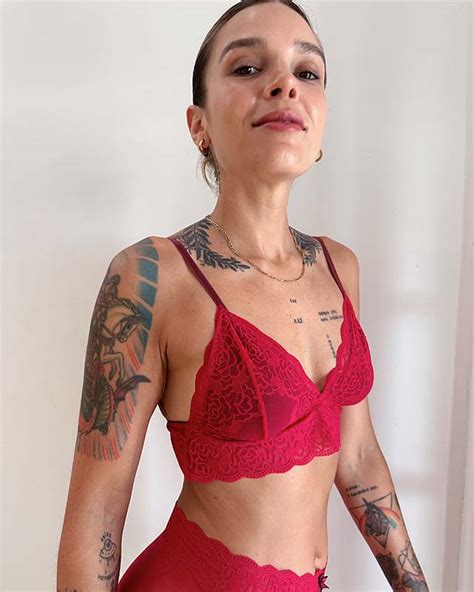 Conjunto lingerie de renda vermelha top sem bojo calcinha renda vovó
