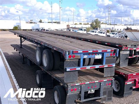 1996 UTILITY 48 FLATBED TRAILER Flatbed Trailer Used Arizona IN