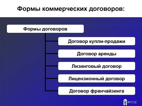 Организация хозяйственных связей в коммерческой деятельности ...