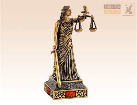 фигурка Фемида - Богиня Правосудия - купить в магазине БронзаМания