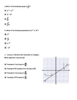 Th Grade Math Final Exam By Brent Parke Tpt