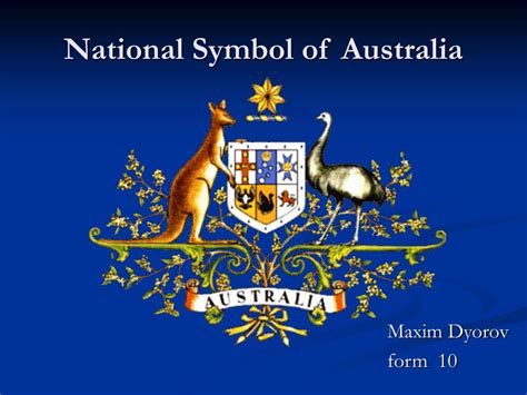 Ppt National Symbol Of Australia Powerpoint Presentation Free