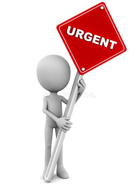 urgent stock illustration image  importance urgent