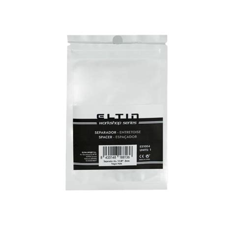 Eltin Aluminio 1-1/8" - 5mm Black Mate | Mammoth