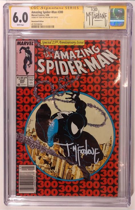 Amazing Spider Man Newsstand Ss By Todd Mcfarlane St Full App