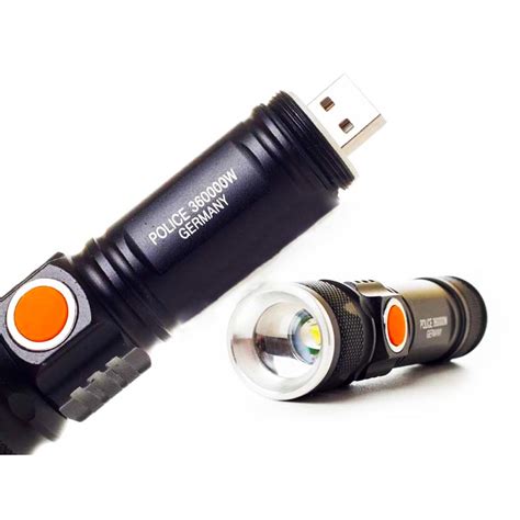 Безжичен USB LED фенер COMPACT, вградена батерия и USB - PromoClub.bg