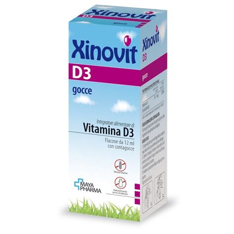 Xinovit D Integratore Per Le Ossa Gocce Ml