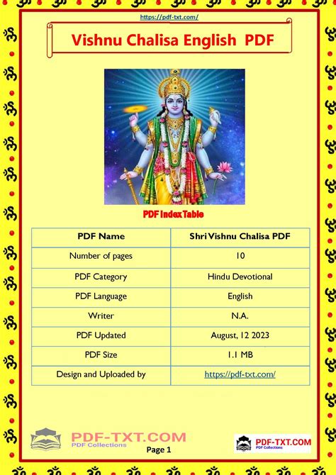 Vishnu Chalisa English.pdf | PDF Host