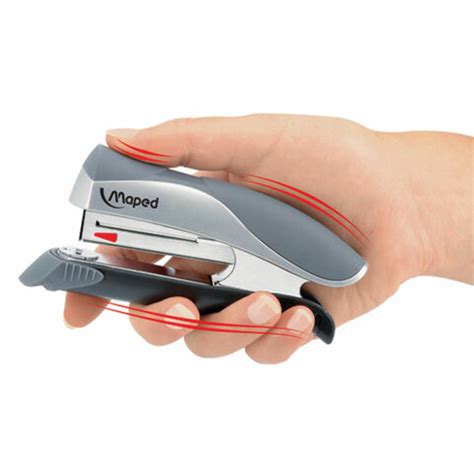 Степлер MAPED ERGOLOGIC 352513 (N24/6, N26/6) до 25 листов, синий ...