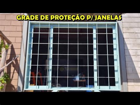 Curso de Serralheiro 95 Como Fazer Grade de Proteção para Janelas