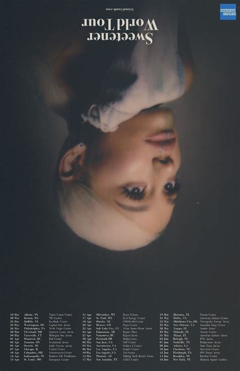 Ariana Grande Announces The Sweetener World Tour Today Music News