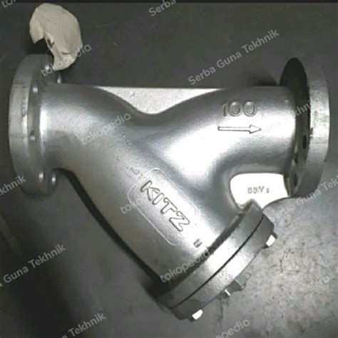 Jual Y Strainer Ci 4 Inch DN 100 Kitz Flange Jis 10k Cast Iron FCY 10k