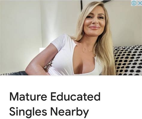 Name Of This Blonde White Top Mature From This Ad NameThatPorn