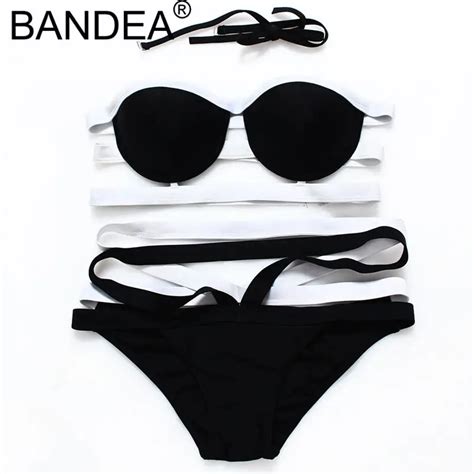 Bandea 2017 Bikinis Beachwear Swimwear Women High Waist Swimsuit Summer