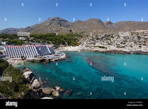 View Over Resort Of Cala San Vincente In Summer Stock Photo Alamy