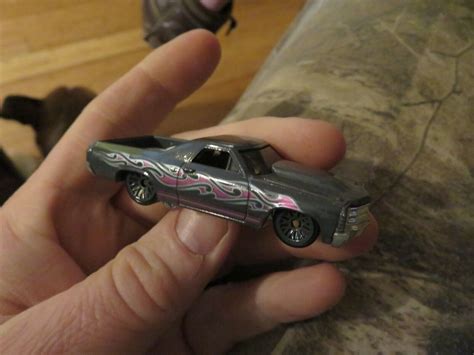 Hot Wheels HW Flames Pack Exclusive Chevrolet El Camino Gray