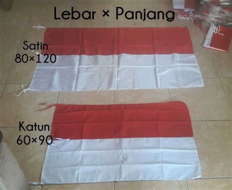 BENDERA MERAH PUTIH 17 AGUSTUS HUT RI COCOK UNTUK DI RUMAH | Lazada ...