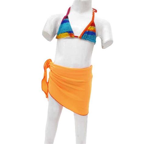 Maillot De Bain Enfant Bikini Pi Ces Kan Orang Last Price