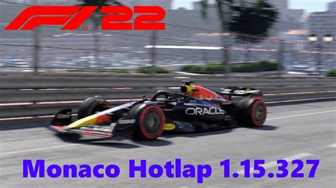 F1 2022 Monaco Hotlap 1 15 327 YouTube