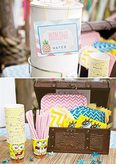 Bikini Bottom Spongebob Squarepants Birthday Party Artofit
