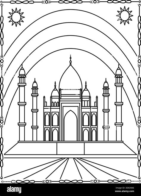 drawing  taj mahal  kids