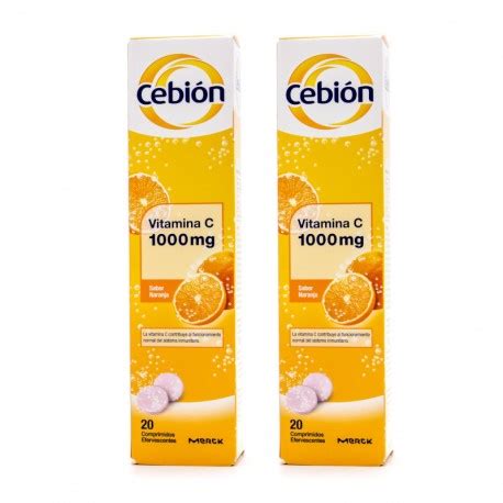 Cebion Vitamina C Mg Comprimidos Efervescentes