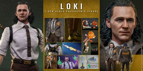 Loki Sylvie Get Realistic Hot Toys Figures With Plenty Of Accessories